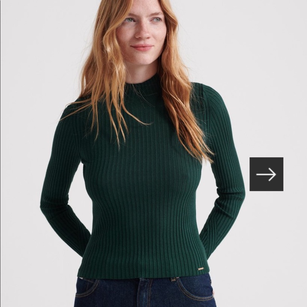 SUPERDRY: Annie Skinny Rib Jumper